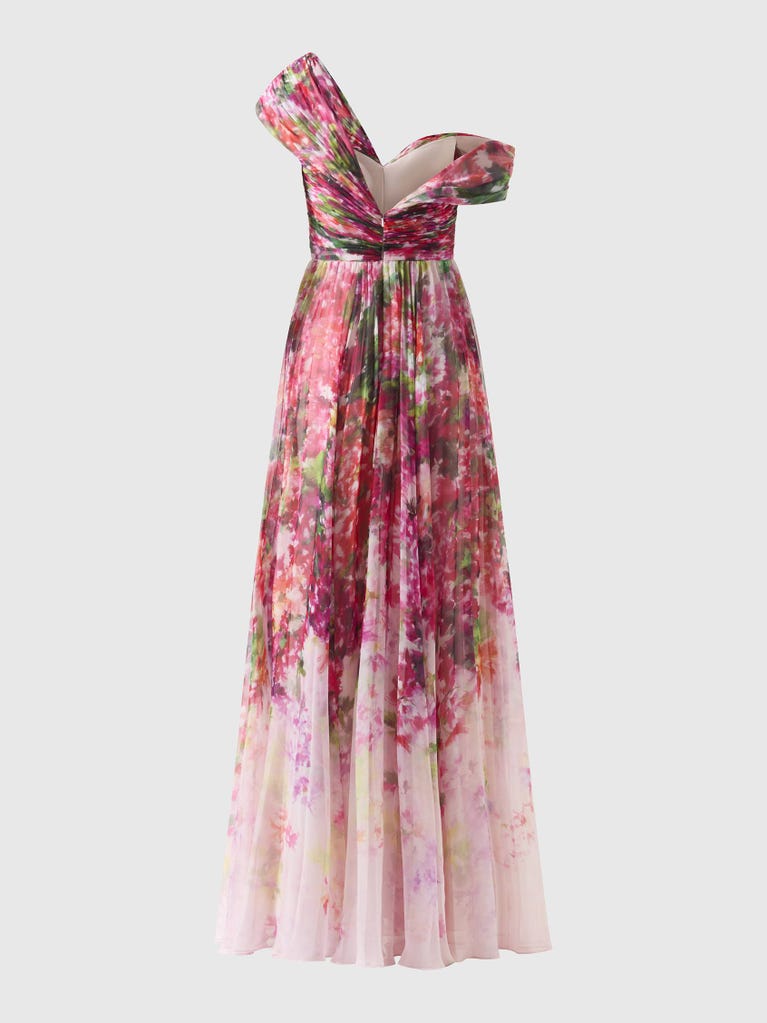 Pronovias VILLANDRY | Vestido De Fiesta Corte En A Con Escote Asimétrico | Marchesa Notte X Pronovias