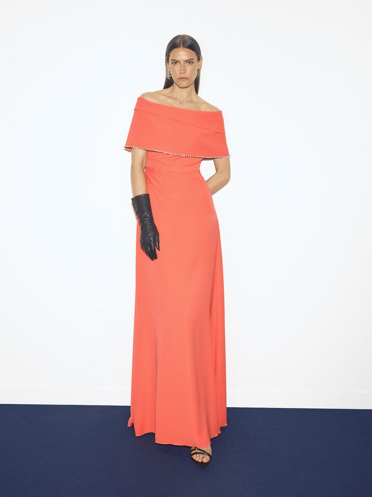 pronovias ZEBRINA | Vestido de fiesta corte en a con escote envolvente | Pronovias