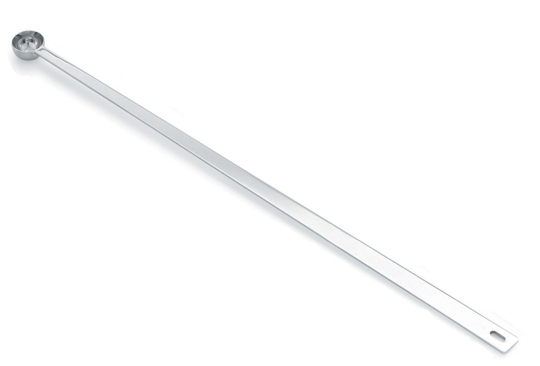 pujadas ½-teaspoon round stainless steel measuring spoon with long handle
