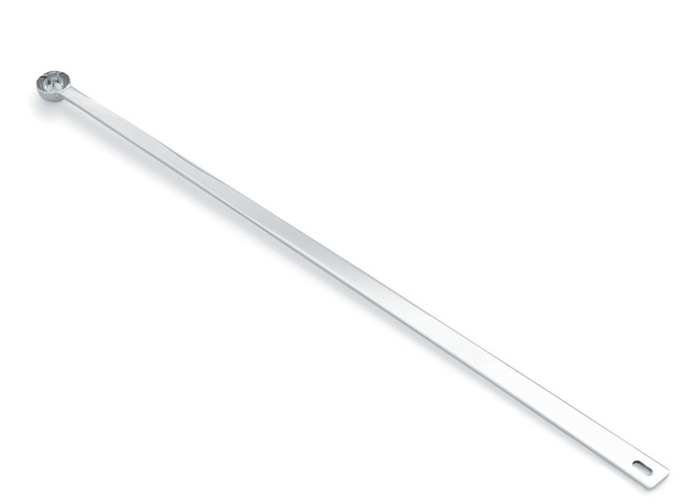 pujadas ¼-teaspoon round stainless steel measuring spoon with long handle