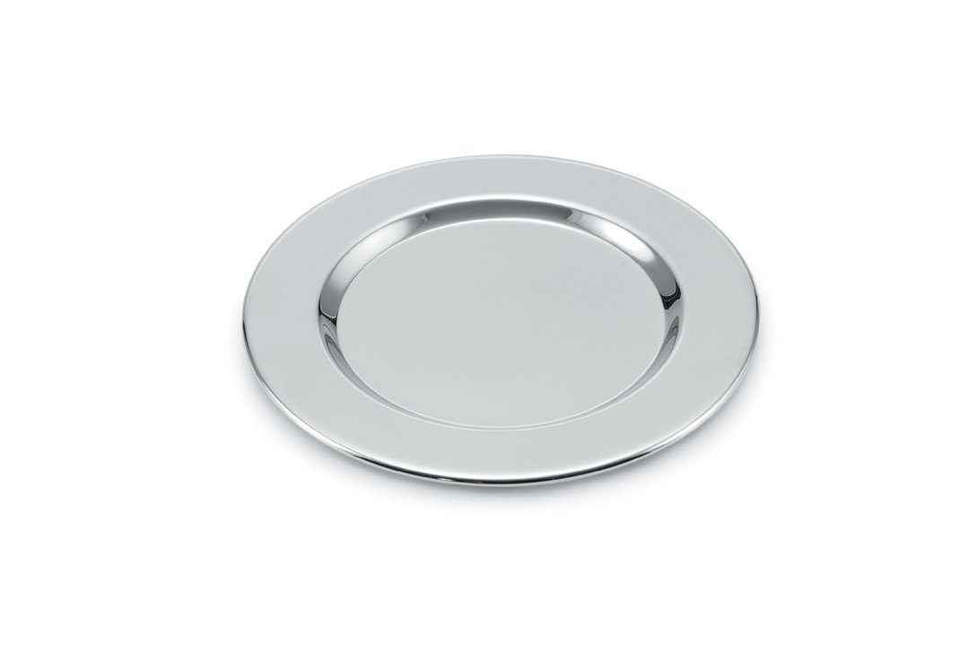 pujadas 6 ⅛-inch stainless steel bottle coaster and spoon rest