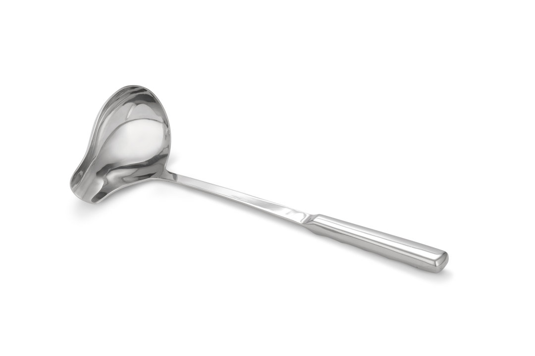 pujadas 2-ounce hollow-handle ladle with spout