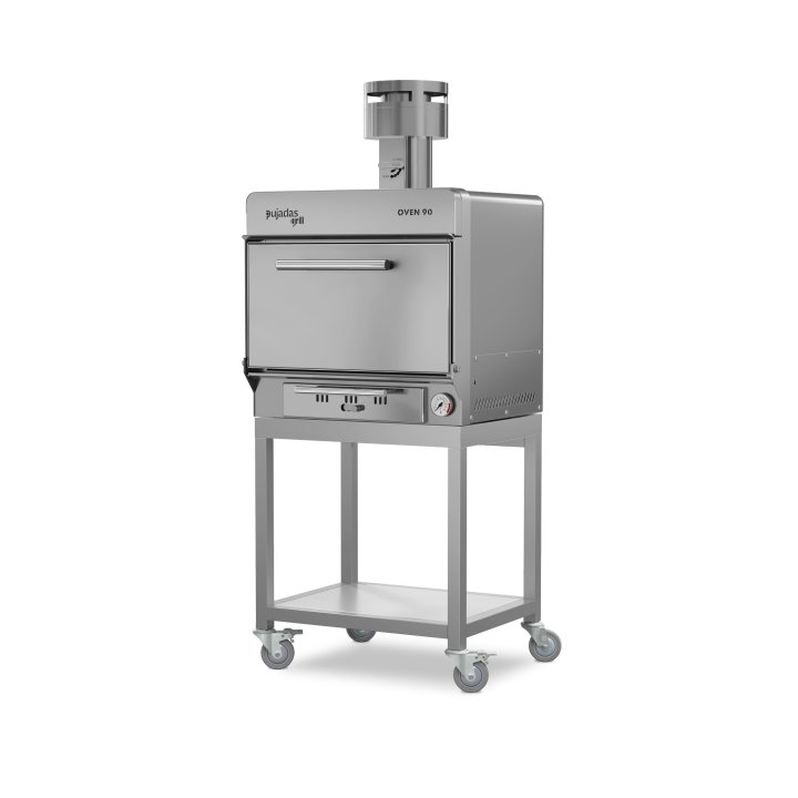 pujadas Essential Charcoal Oven 90 Stainless Steel