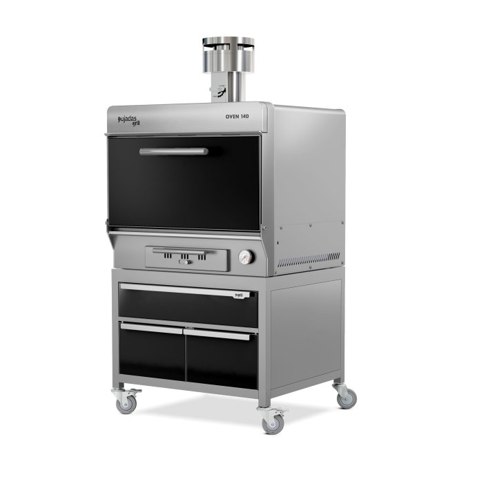 pujadas Premium Charcoal Oven 140 Black