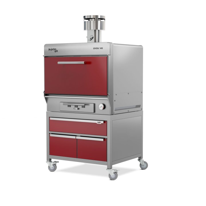 pujadas Premium Charcoal Oven 140 Red
