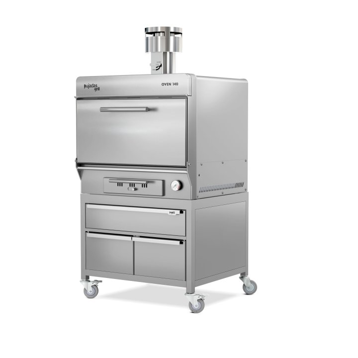 pujadas Premium Charcoal Oven 140 Stainless Steel