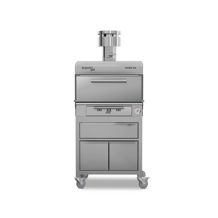 pujadas Premium Charcoal Oven 50 Stainless Steel