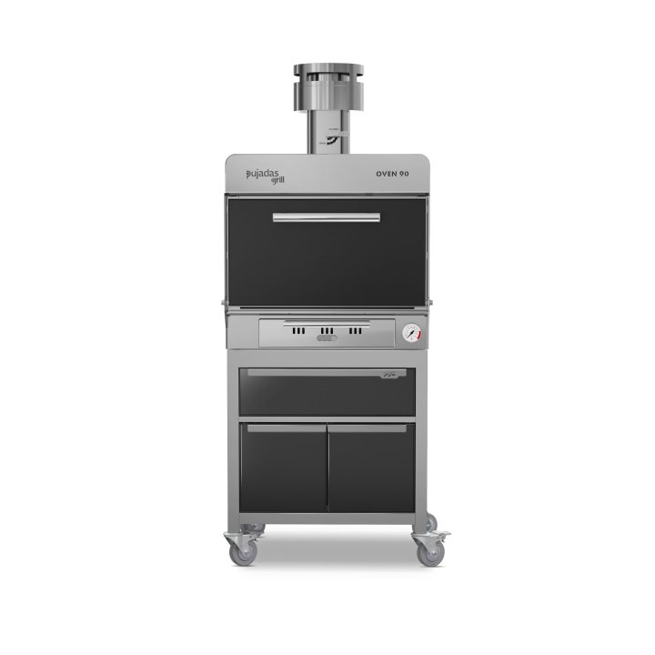 pujadas Premium Charcoal Oven 90 Black