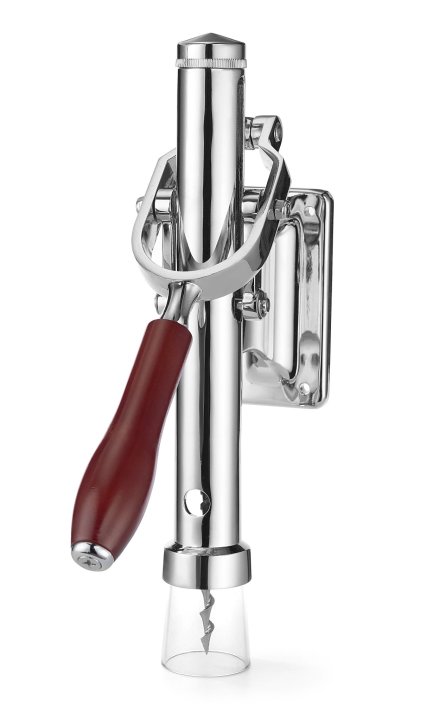pujadas Wall-mounted corkscrew zinc alloy with wood handle