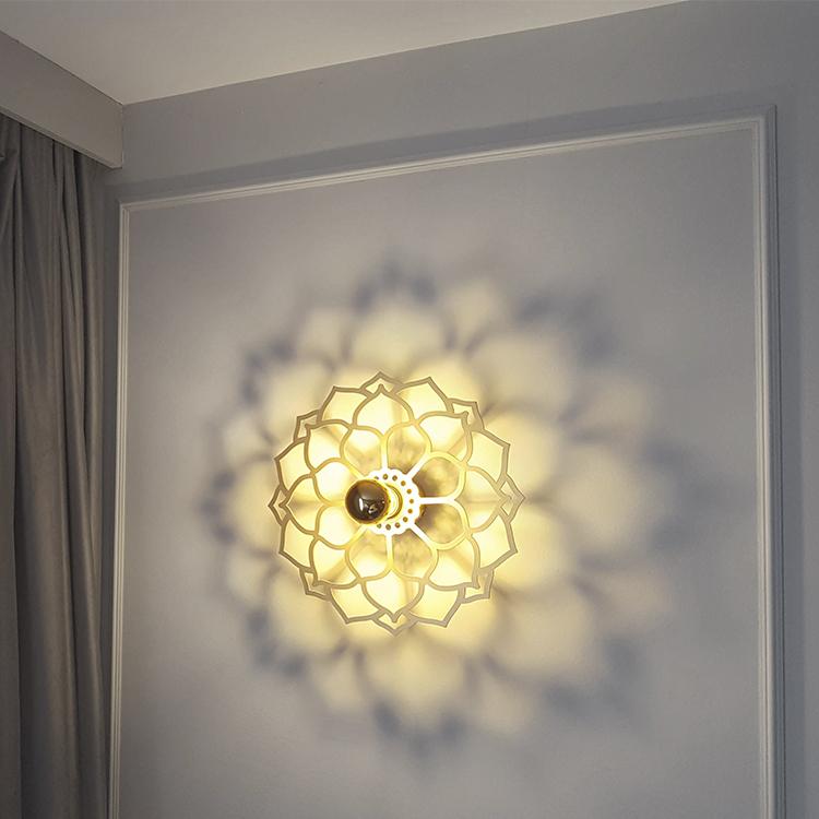 Pujol Iluminación A-216Aplique Nenufar Ø350 LED E27