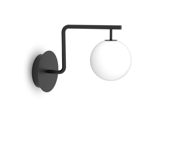 pujol iluminación A-224/CAplique bola cristal Ø150 LED E27