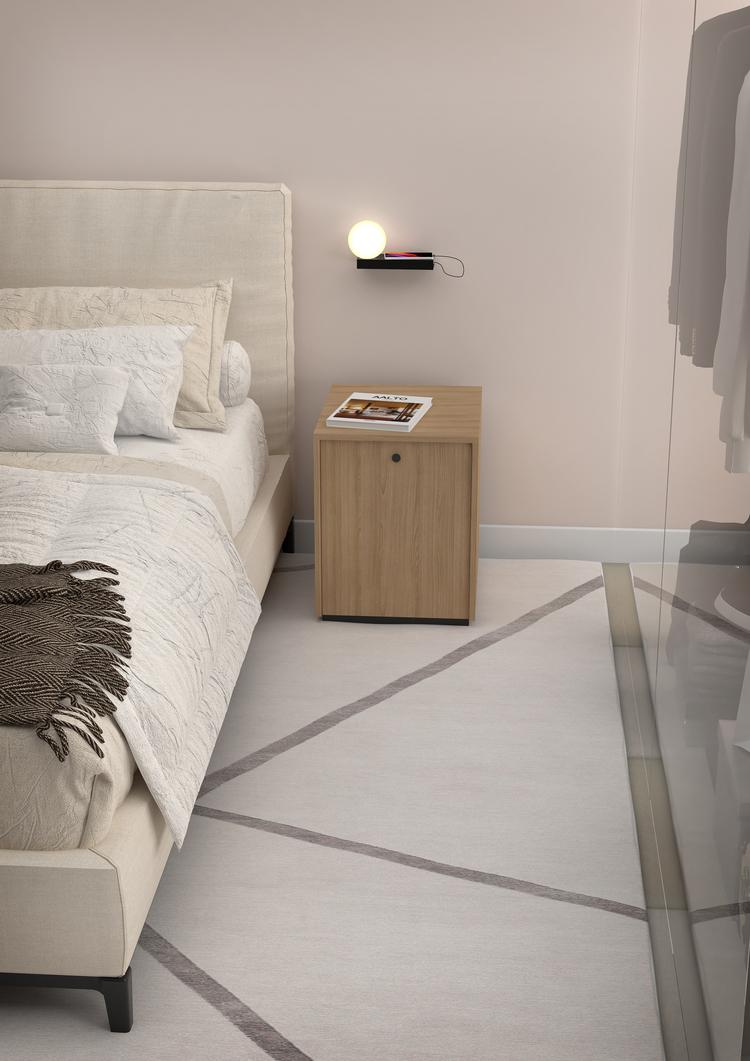 Pujol Iluminación A-229Aplique Cabecera G9 Con Lector