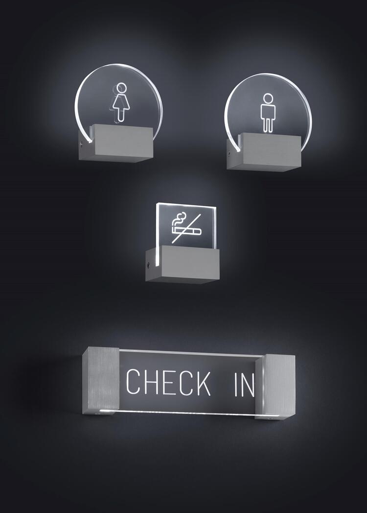 Pujol Iluminación A-920 ESPAplique Para Señalización En LED. Diseño Personalizado