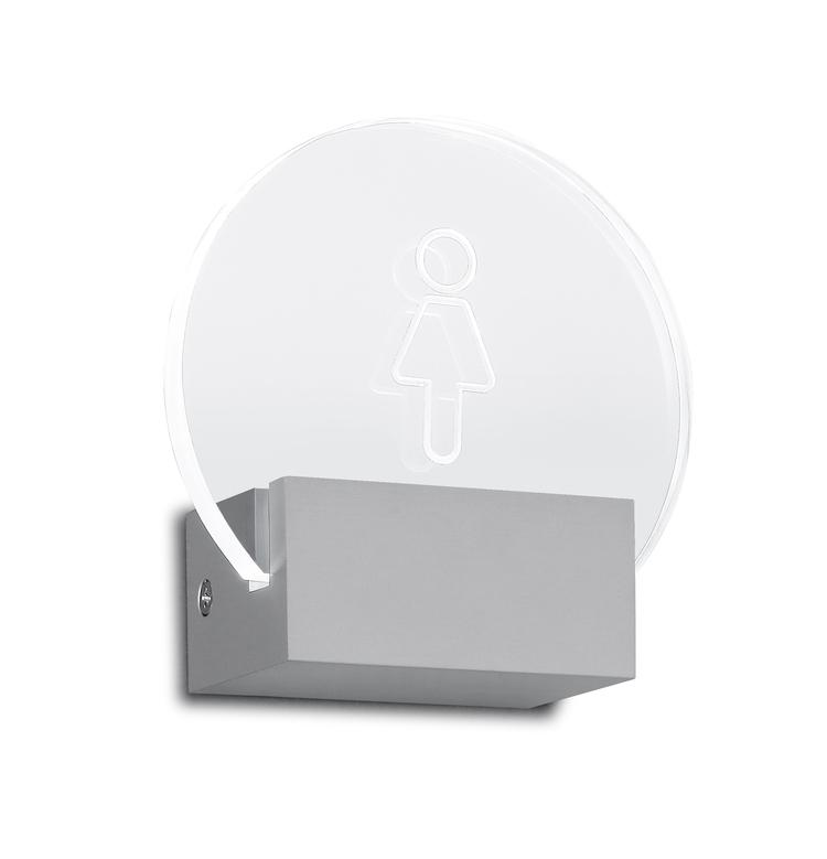 pujol iluminación A-921Aplique para señalización en LED. Diseño personalizado