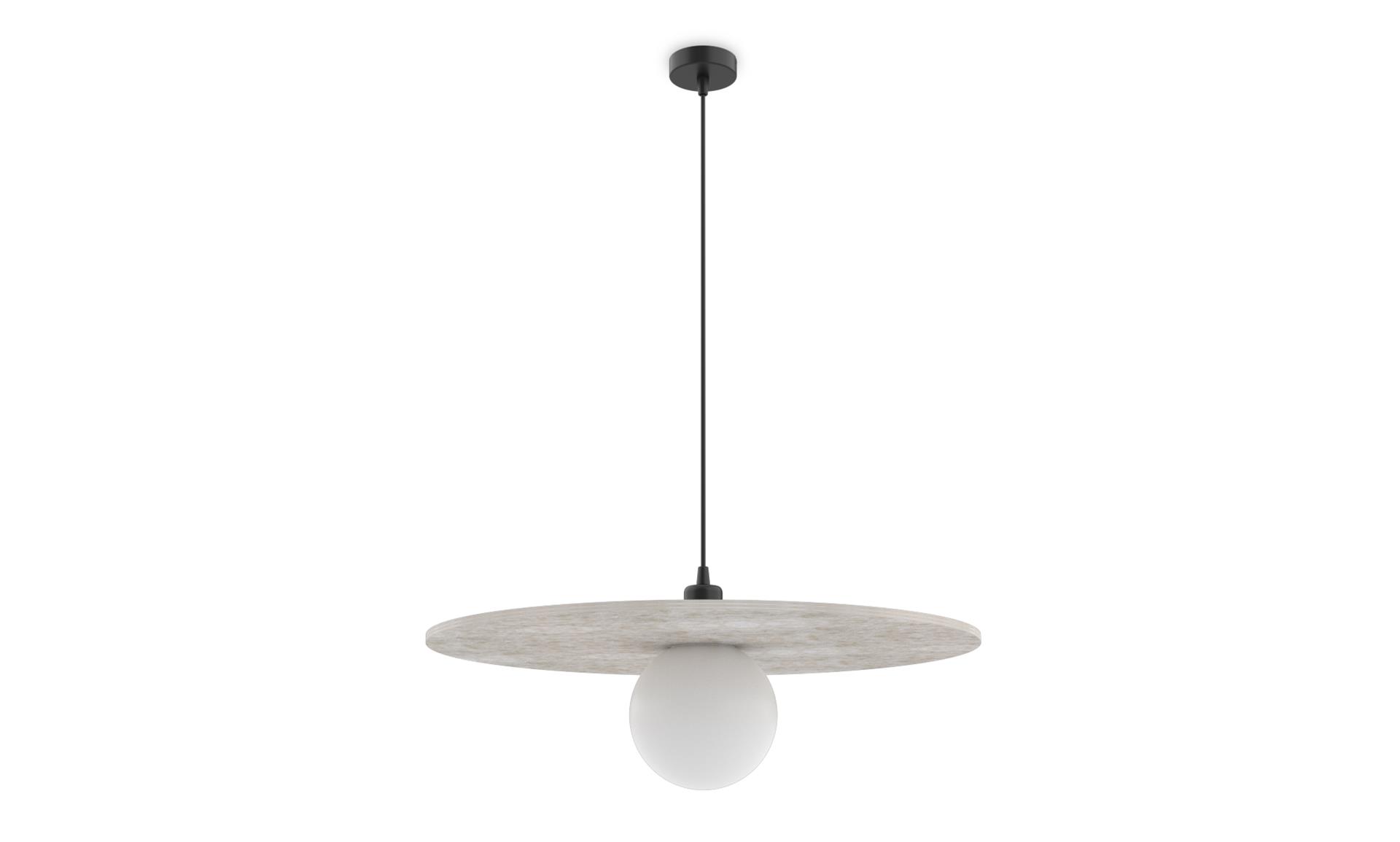 pujol iluminación C-233/60Colgante acustic Ø600 y bola Ø150
