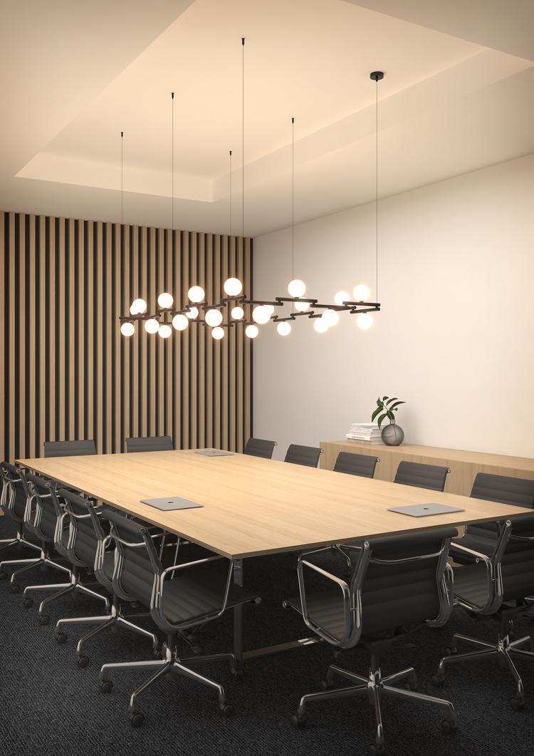Pujol Iluminación C-239/24Colgante 24 Spheres Ø150 LED E27