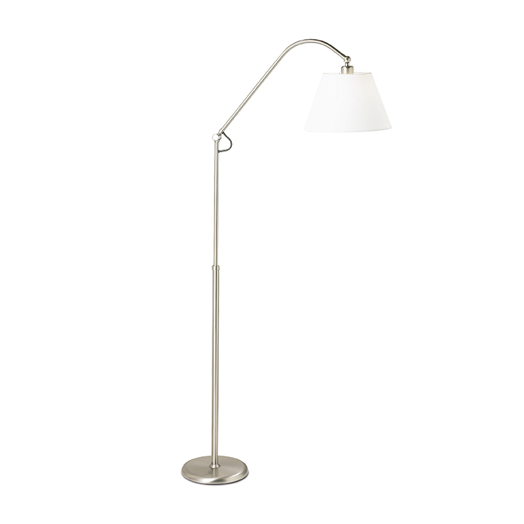 pujol iluminación P-1005Pie de salón con pantalla de tela