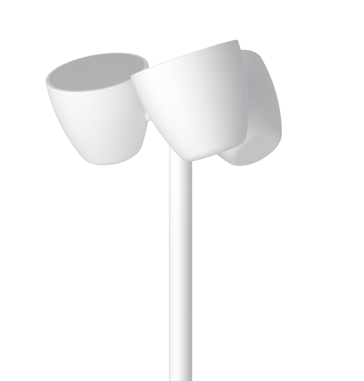 Pujol Iluminación P-201/SLPie De Salón LED Sin Lector