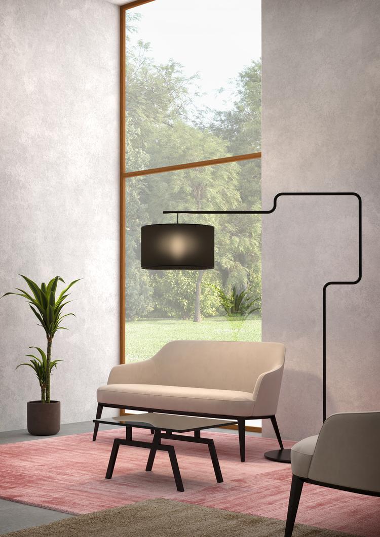 Pujol Iluminación P-219/TPie Alto1800 Pantalla LED E27