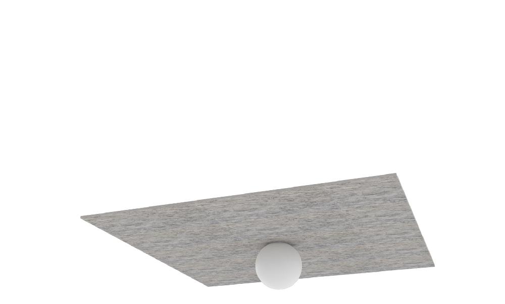 pujol iluminación PL-236/120Plafon acustic 1200X1200 y bola Ø150