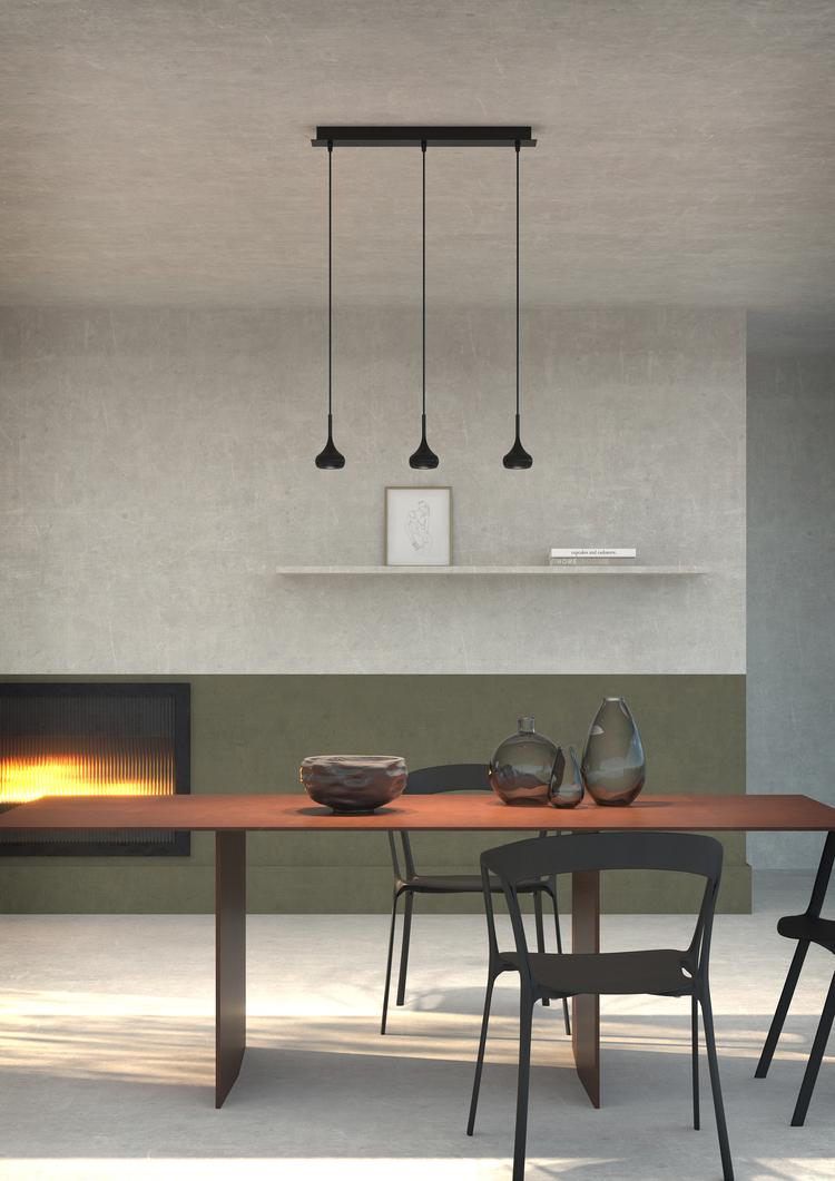 Pujol Iluminación C-212Colgante LED 3 Luces