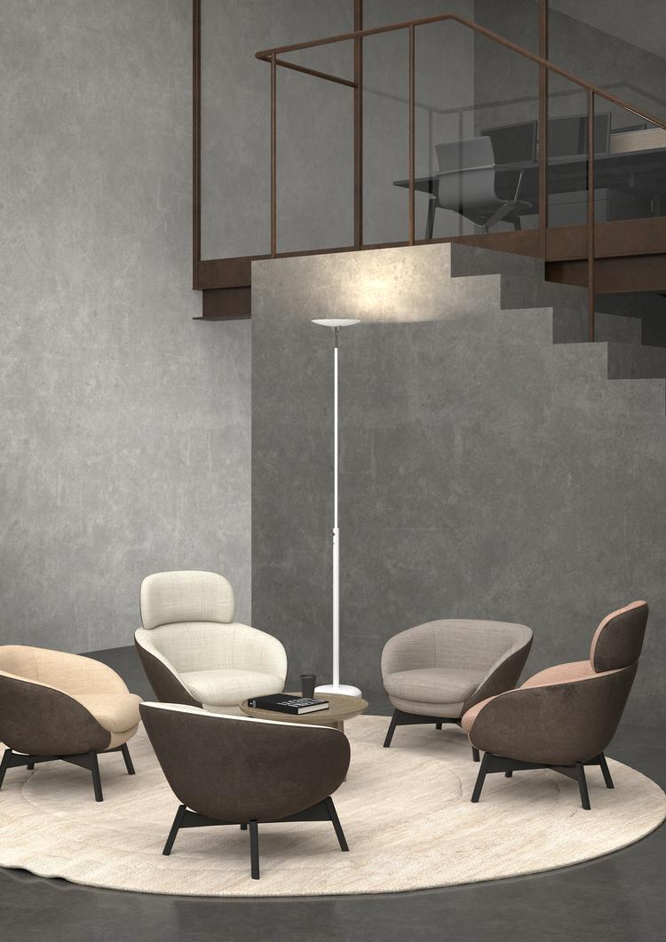 Pujol Iluminación P-180/SLPie De Salón LED