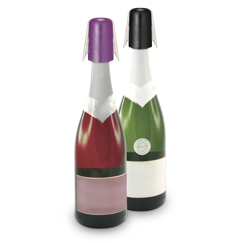 Pulltex Abridor Y Tapón De Cava Negro