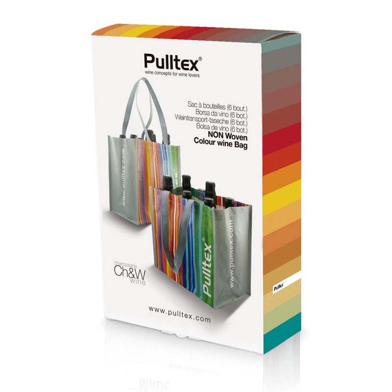 Pulltex Non Woven Colour Wine Bag