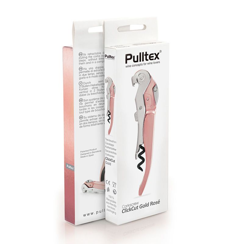 Pulltex Sacacorchos ClickCut Rosé