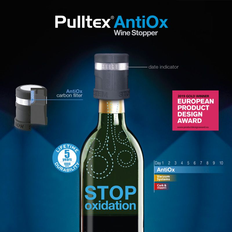 Pulltex Tapon AntiOx Azul