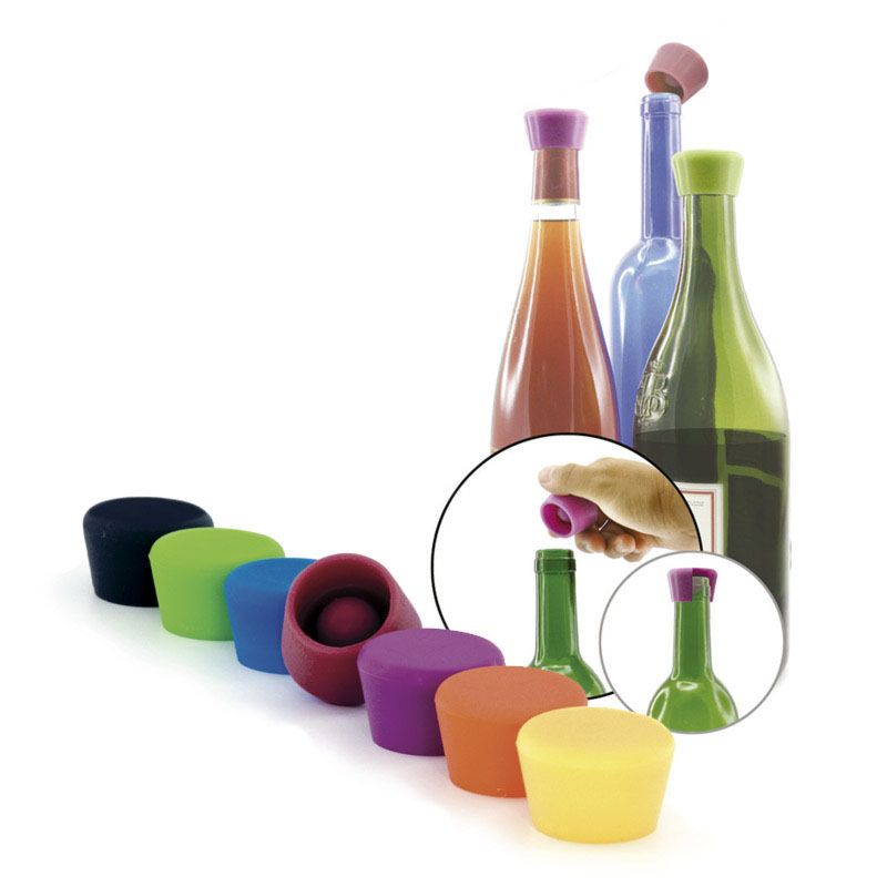 Pulltex Tapón De Silicona Para Vino (2pcs.)