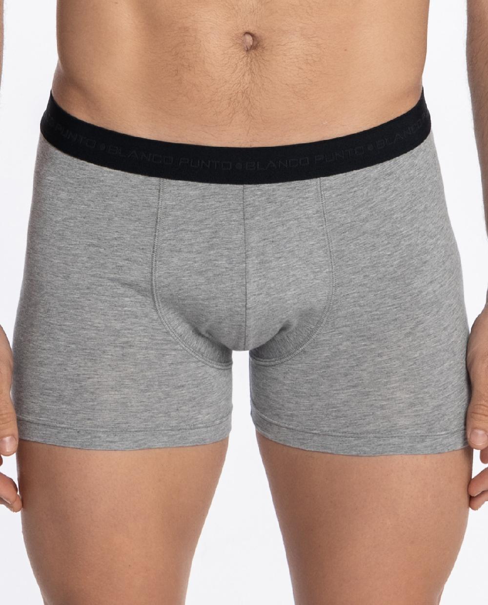 Punto Blanco Bóxer De Algodón Supima Y Micromodal - Luxury