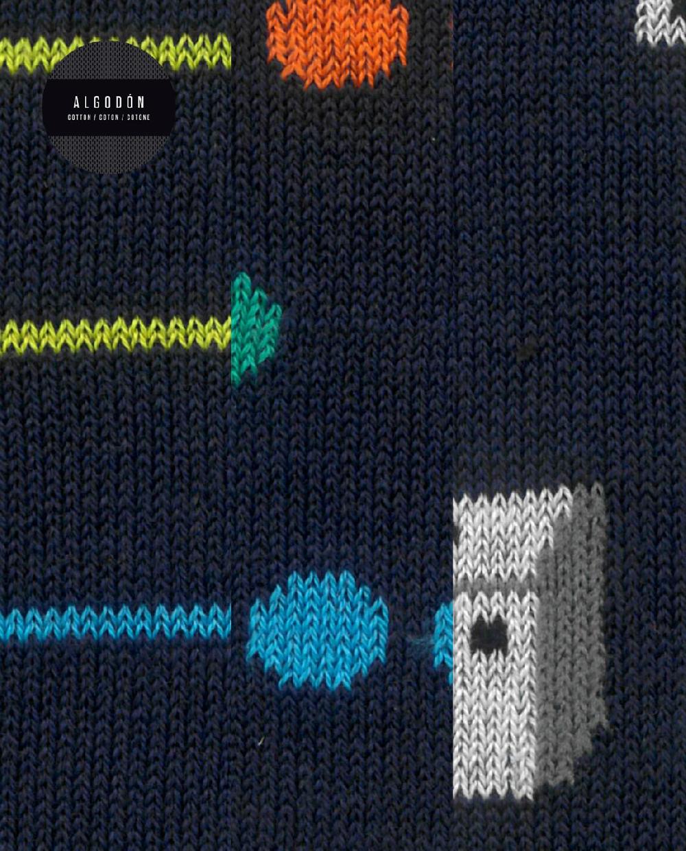 Punto Blanco Caja De 3 Pares De Calcetines De Algodón - Oca