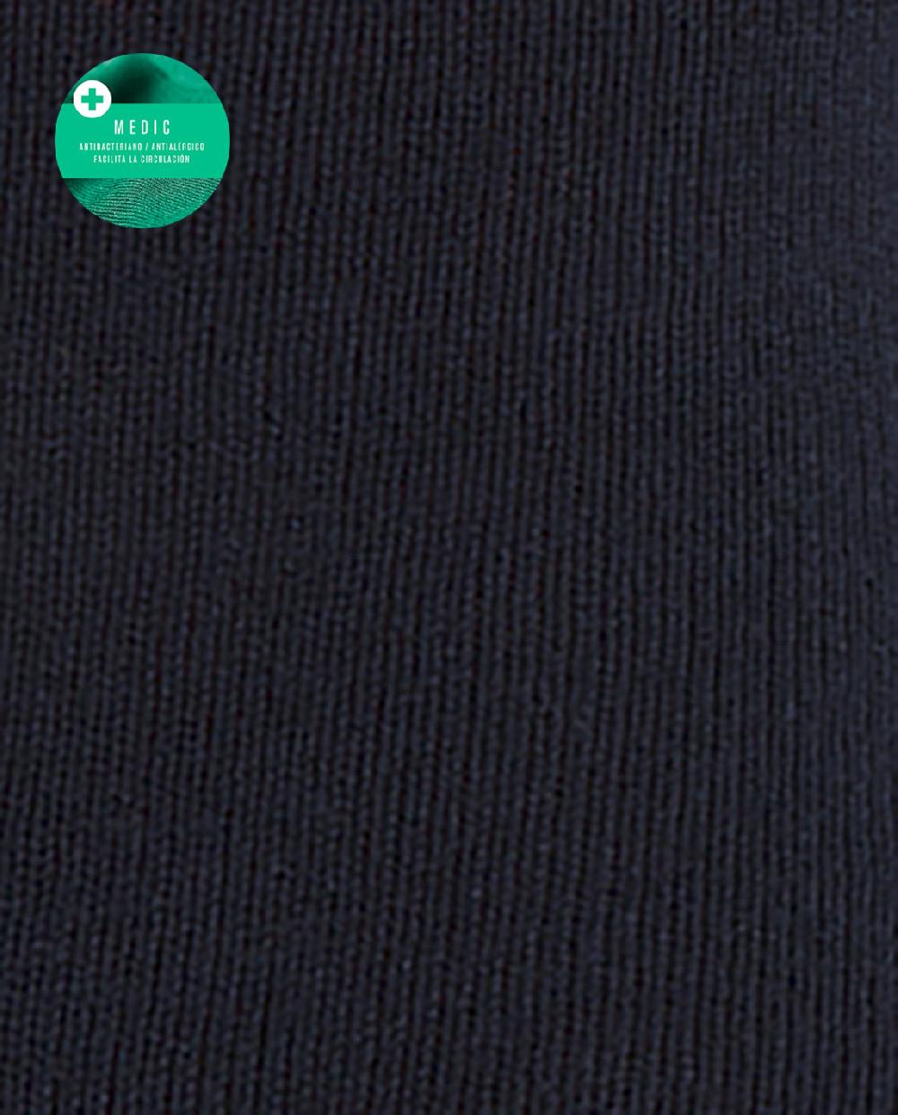 Punto Blanco Calcetines De Algodón Lisos - Ancho Especial