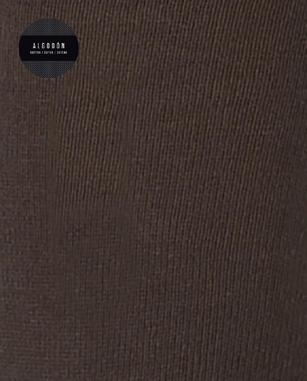 Punto Blanco Calcetines De Algodón Lisos Con Puño Roulé