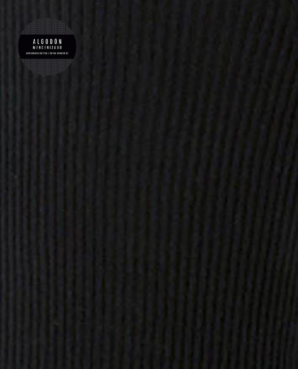 Punto Blanco Calcetines De Algodón Mercerizado De Canalé