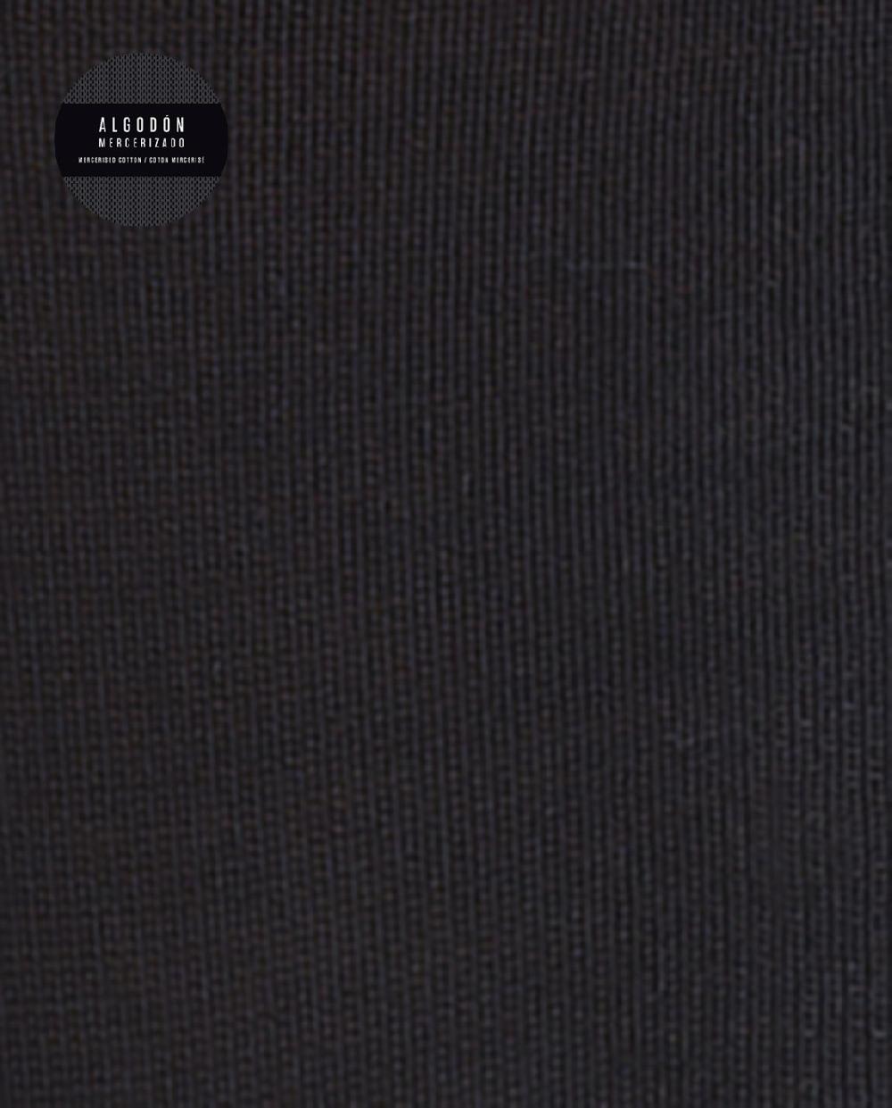 Punto Blanco Calcetines De Algodón Mercerizado Lisos Con Puño Roulé