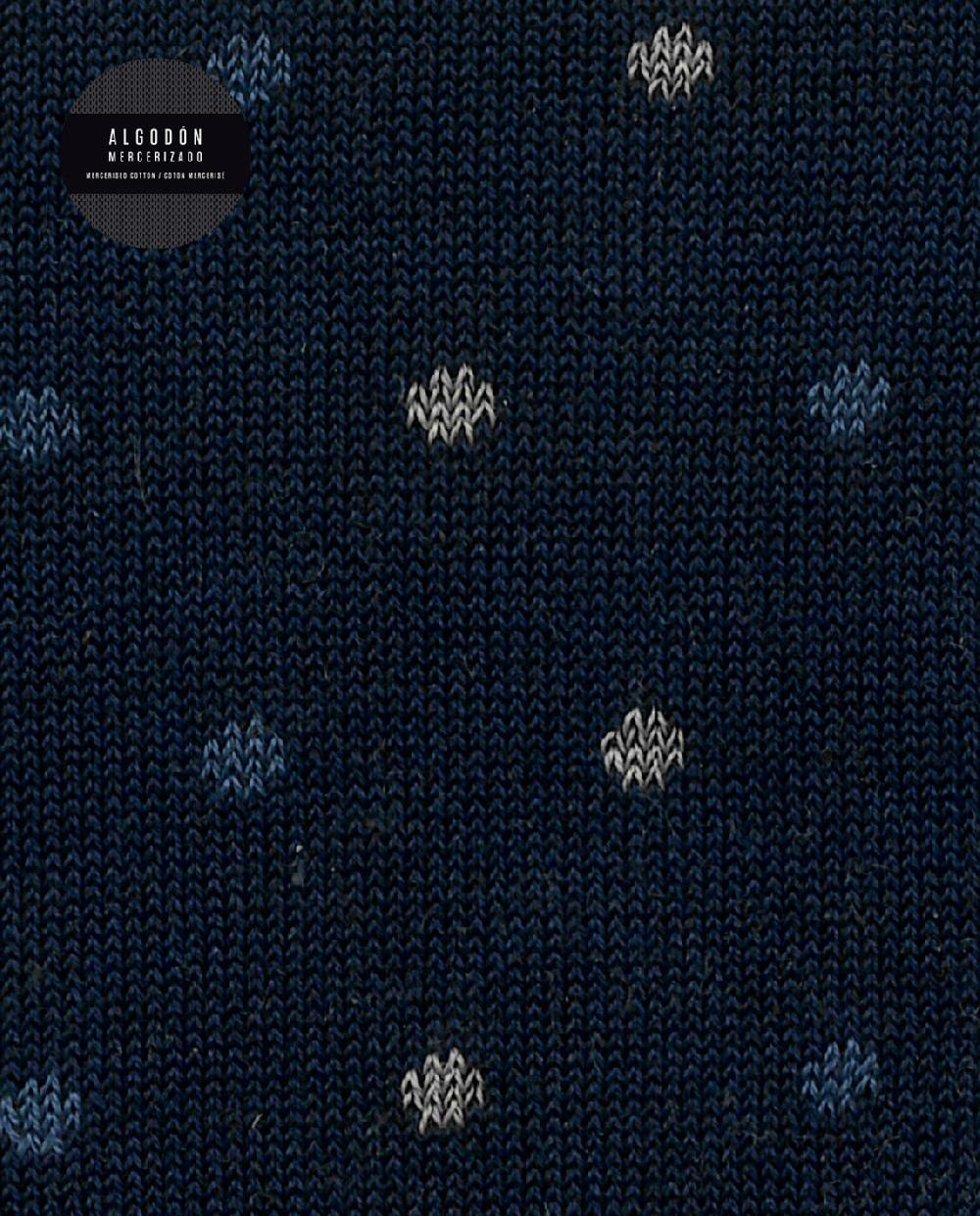 Punto Blanco Calcetines De Algodón Mercerizado - Lunares