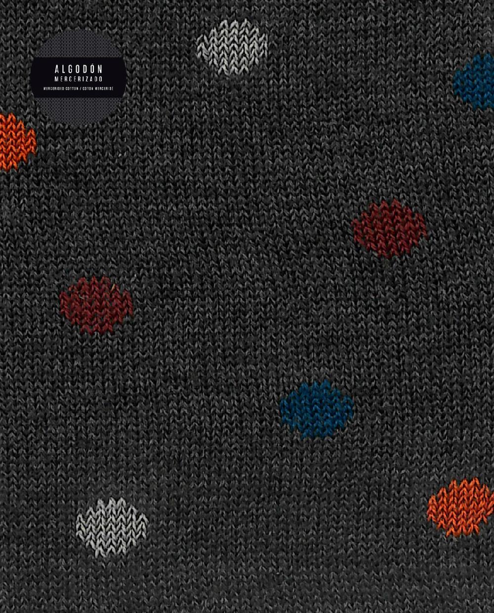 Punto Blanco Calcetines De Algodón Mercerizado - Lunares