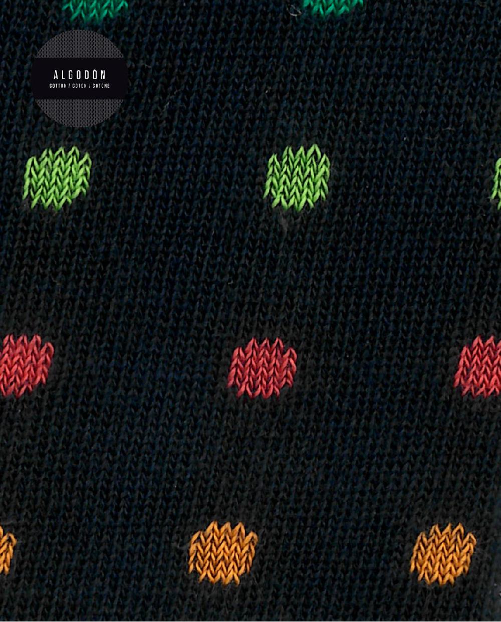 Punto Blanco Calcetines De Algodón - Puntos - Puño Roulé