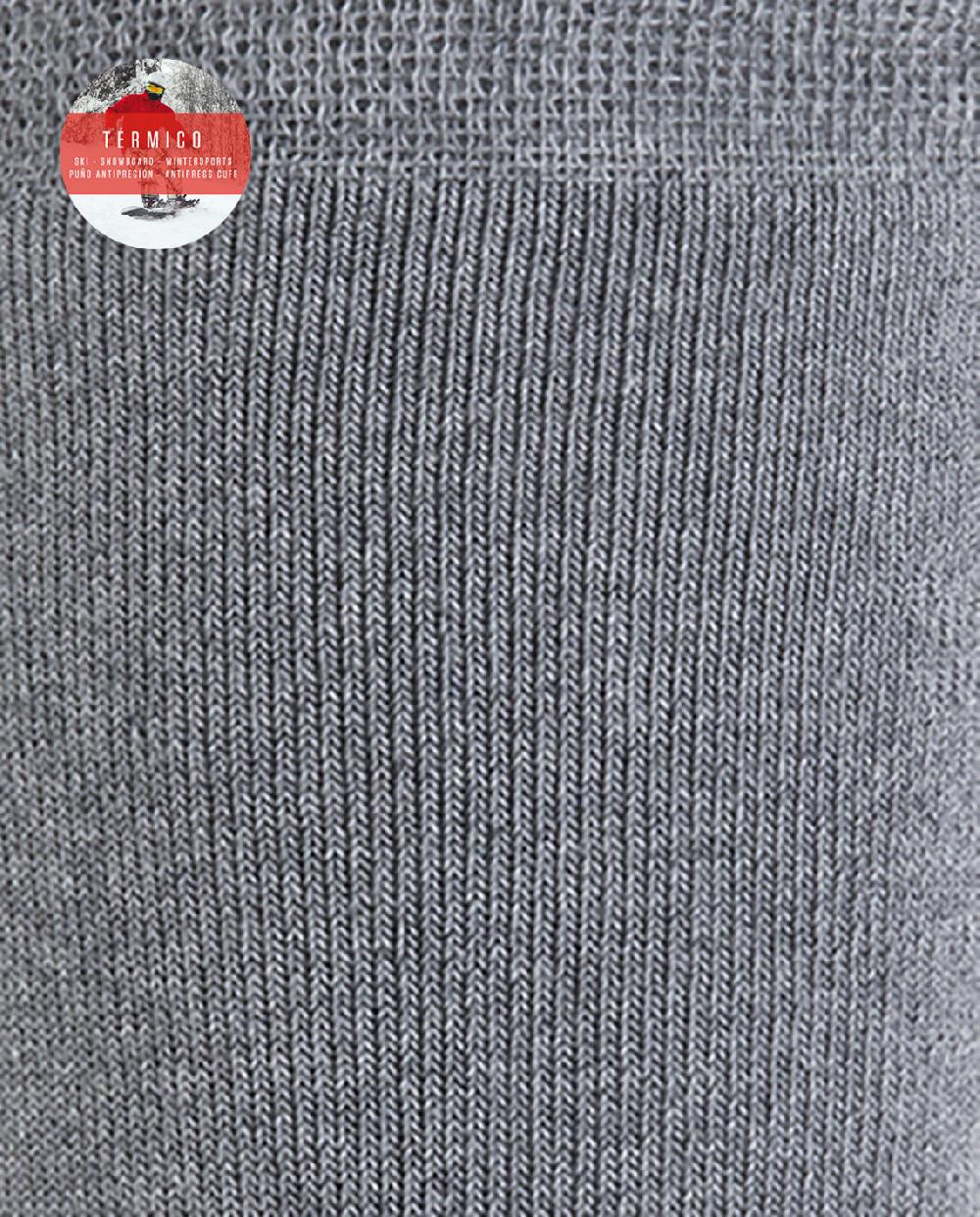 Punto Blanco Calcetines De Algodón - Rizo Interior - Térmico