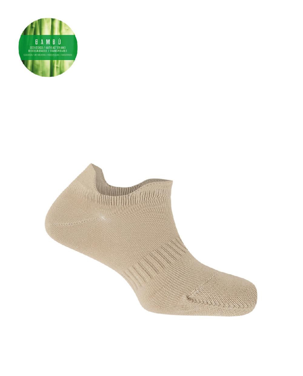 punto blanco Calcetines de bambú con doble lengüeta