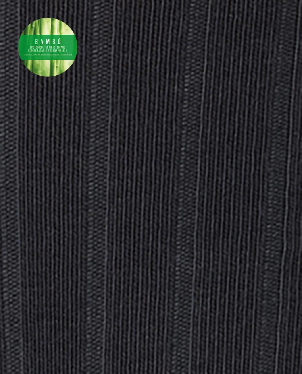 Punto Blanco Calcetines De Bambú De Canalé - Puño Antipresión