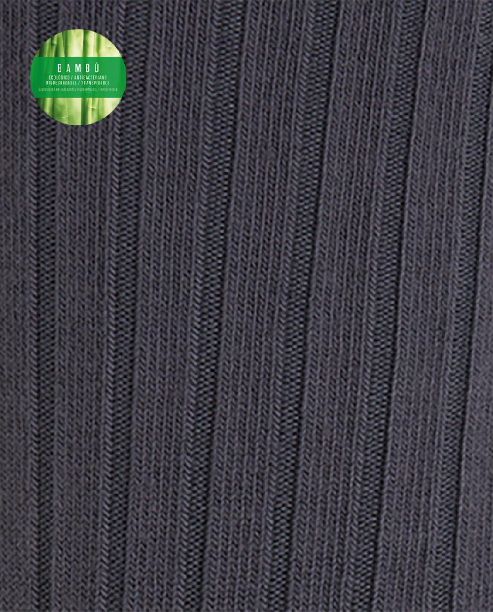 Punto Blanco Calcetines De Bambú De Canalé - Puño No Aprieta