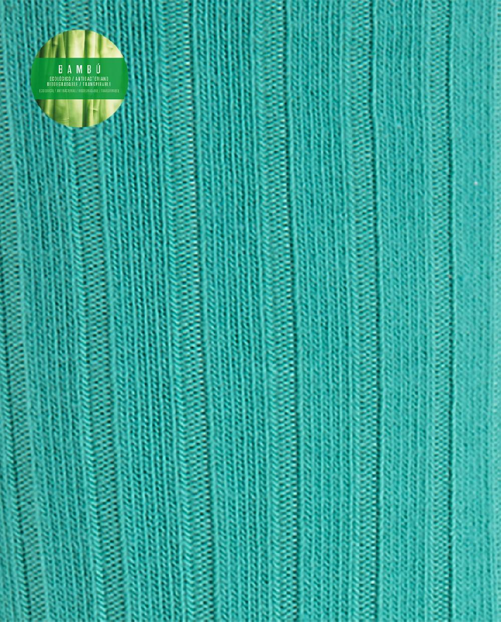 Punto Blanco Calcetines De Bambú De Canalé - Puño No Aprieta