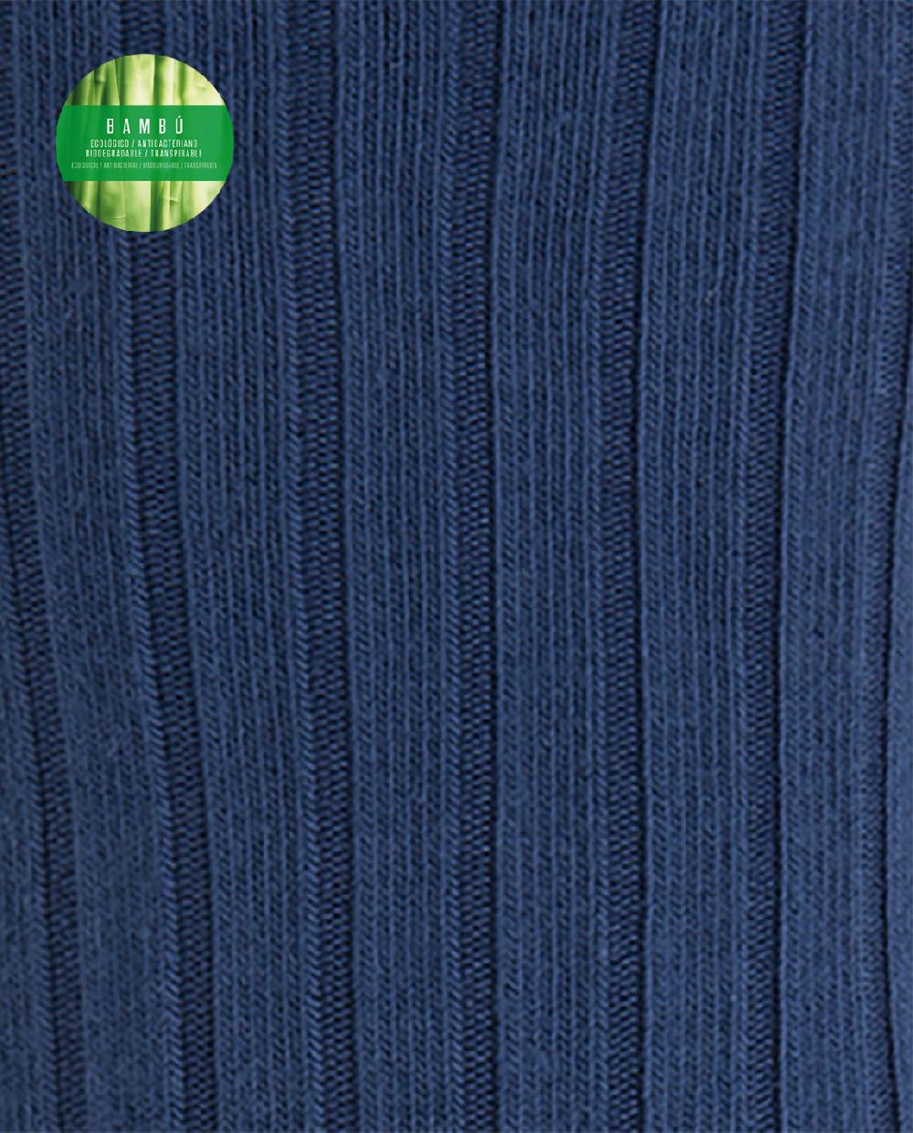 Punto Blanco Calcetines De Bambú De Canalé - Puño No Aprieta