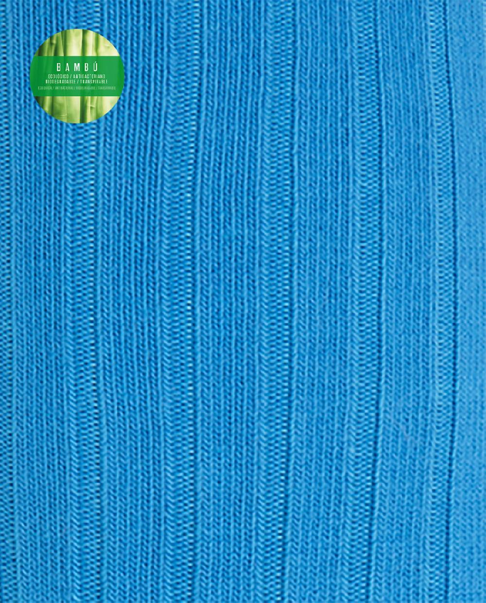 Punto Blanco Calcetines De Bambú De Canalé - Puño No Aprieta