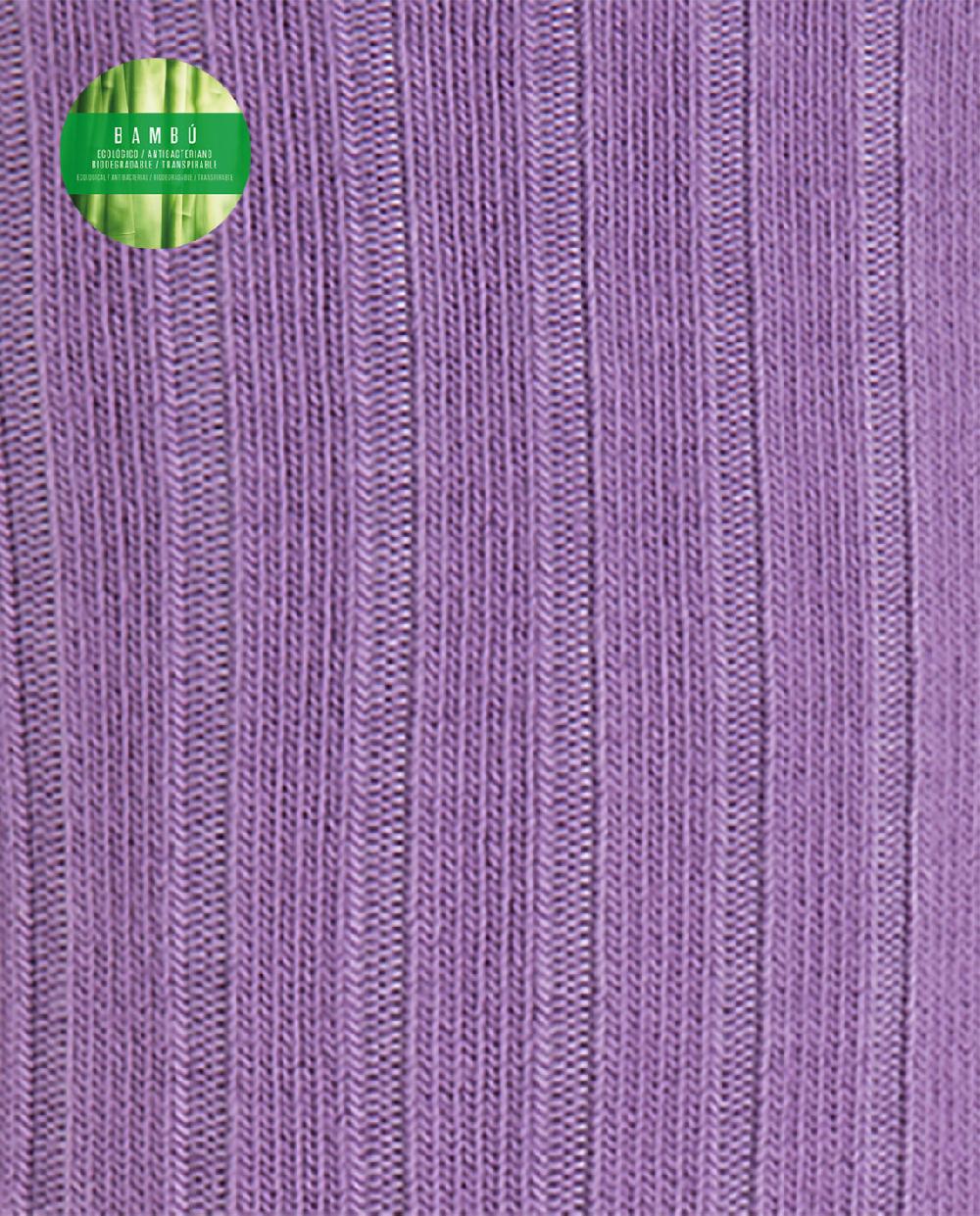 Punto Blanco Calcetines De Bambú De Canalé - Puño No Aprieta