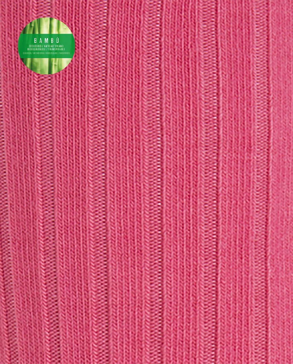 Punto Blanco Calcetines De Bambú De Canalé - Puño No Aprieta