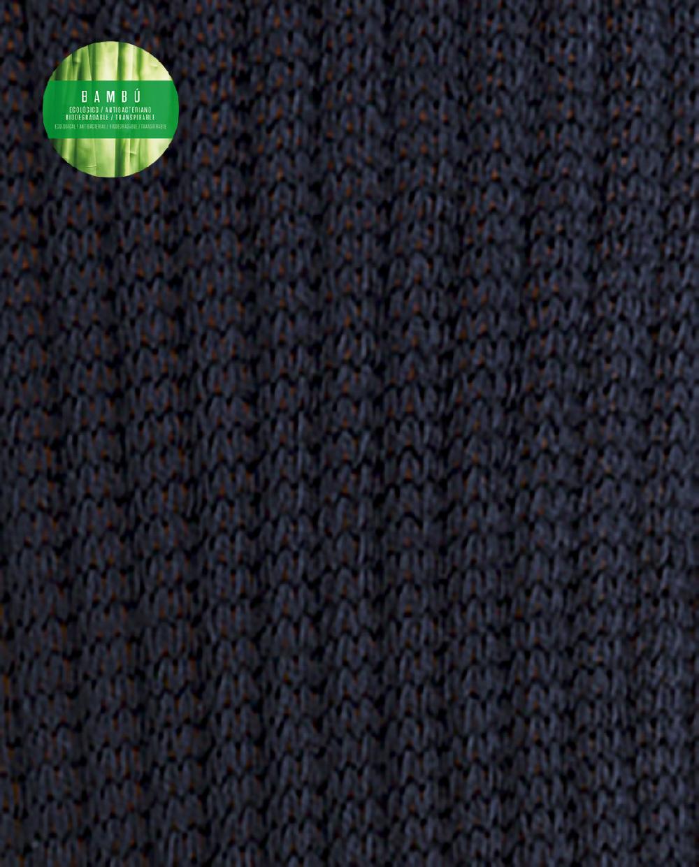 Punto Blanco Calcetines De Bambú Y Viscosa Con Puño Canalé